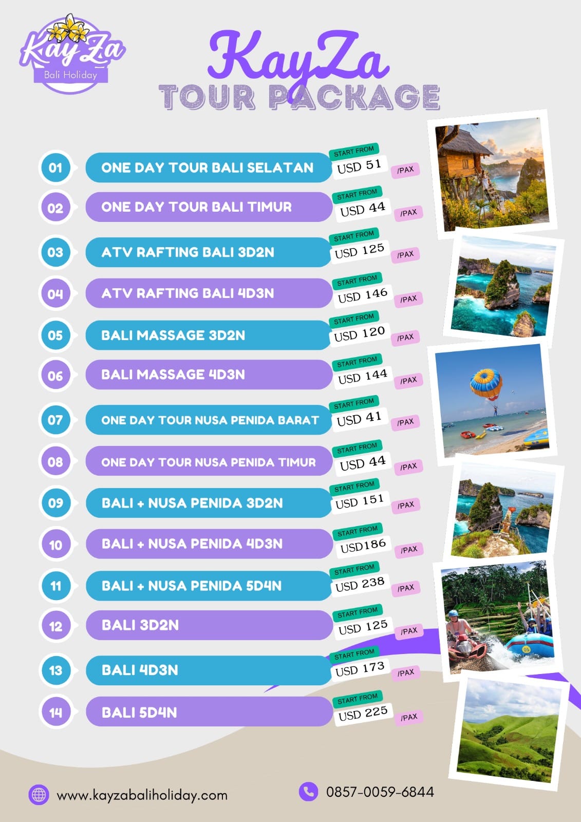 BALI TOUR ALL PACKAGE